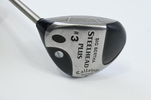 Left Hand Callaway Steelhead Plus #3 Wood / 15.5 Degree / Ladies Flex Gems