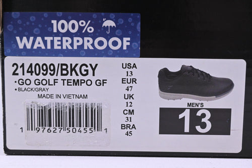 Skechers Go Golf Golf Shoes / UK Size 12 / Black & White