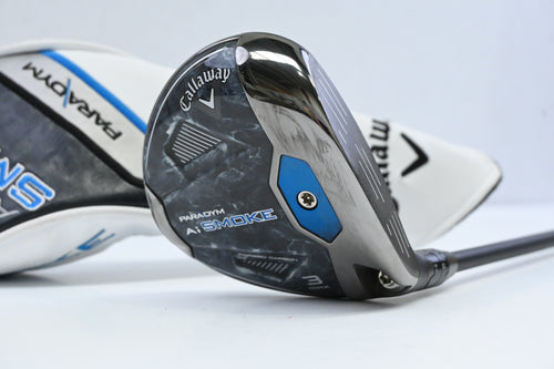Callaway Paradym Ai Smoke Max #3 Wood / 15 Degree / Stiff Flex Tensei AV Blue 65