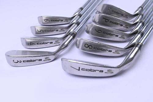 Cobra CXi Irons / 3-PW+SW / Regular Flex True Temper Dynalite Shafts