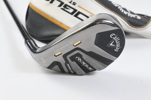 Left Hand Callaway Rogue ST Max #5 Hybrid / 23 Degree / Regular Flex Tensei