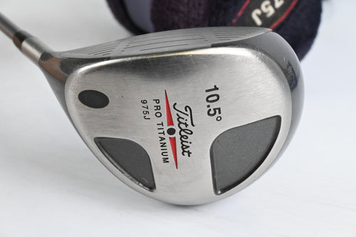 Left Hand Titleist 975 J Driver / 10.5 Degree / Stiff Flex Titleist Ultralight 60