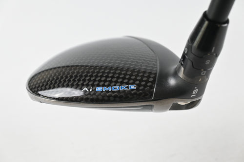 Left Hand Callaway Paradym Ai Smoke Max #3 Wood / 15 Degree / Senior Flex Shaft