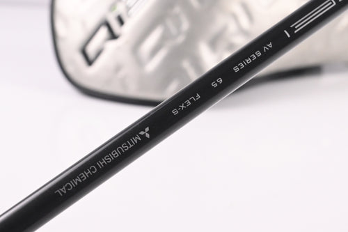 Taylormade Qi35 LS Driver / 9 Degree / Stiff Flex Tensei AV Raw White 65 Shaft