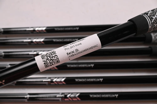 Mizuno Pro 243 Irons / 5-PW+GW / Stiff Flex MMT 85 Shafts