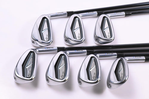 Ping G730 Irons / 5-PW+56° / Blue Dot / Regular Flex UST Recoil Dart 75 Shafts
