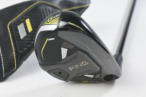 Ping G430 #4 Hybrid / 22 Degree / Stiff Flex Hzrdus Smoke Red RDX 80 Shaft