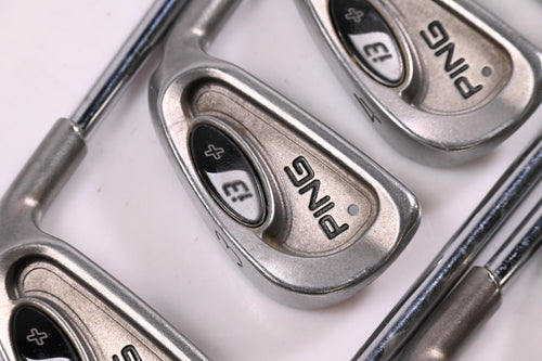 Ping i3+ Irons / 2-PW / Silver Dot / Stiff Flex Ping Shafts