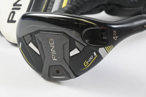 Ping G430 #4 Hybrid / 22 Degree / Stiff Flex Hzrdus Smoke Red RDX 80 Shaft