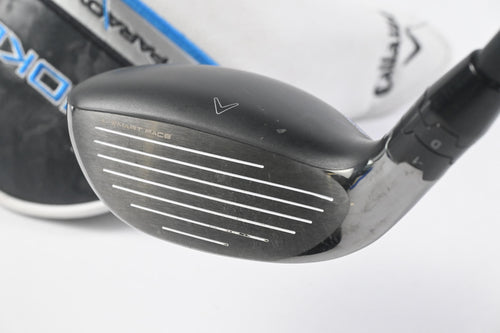 Callaway Paradym Ai Smoke HL #8 Hybrid / 33 Degree / Senior Flex Cypher 2.0 50