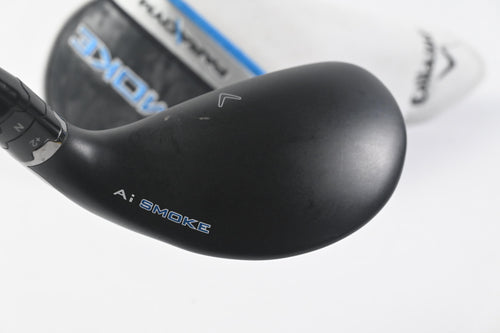 Callaway Paradym Ai Smoke HL #8 Hybrid / 33 Degree / Senior Flex Cypher 2.0 50