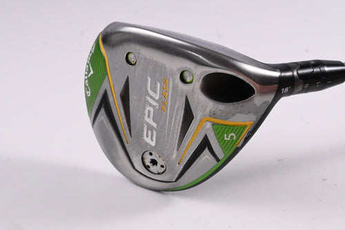 Callaway Epic Flash #5 Wood / 18 Degree / Regular Flex Evenflow Green 65 Shaft