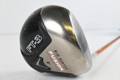 Callaway Big Bertha FT-3 Fusion Driver / 9 Degree / Regular Flex Aldila NVS 65