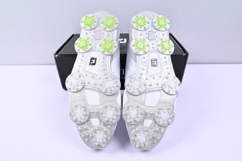 Footjoy Tour Alpha Golf Shoes / UK Size 8.5 / White & Grey
