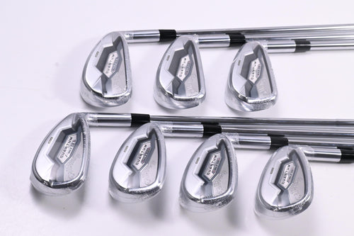 Callaway Quantum Max OS Irons / 5-PW+AW / Regular Flex Elevate 85 Shafts