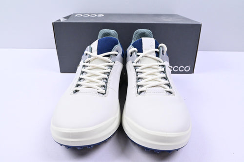 Ecco Core Golf Shoes / UK Size 7.5 / White, Grey & Navy