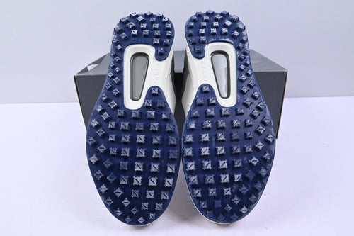 Ecco Core Golf Shoes / UK Size 7.5 / White, Grey & Navy