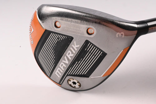 Callaway Mavrik #3 Wood / 15 Degree / Stiff Flex Evenflow Riptide 70 Shaft