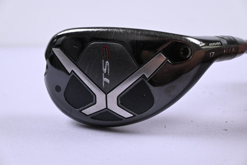 Titleist TS3 #2 Hybrid / 17 Degree / Stiff Flex HZRDUS Smoke Black 80 Shaft