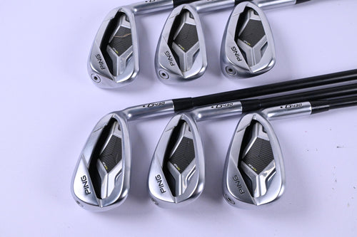 Ping G430 Irons / 6-PW+GW / Black Dot / Senior Flex Ping Alta CB Black AWT