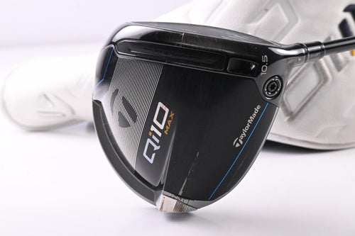 Taylormade Qi10 Max Driver / 10.5 Degree / X-Flex HZRDUS Black 60 Shaft