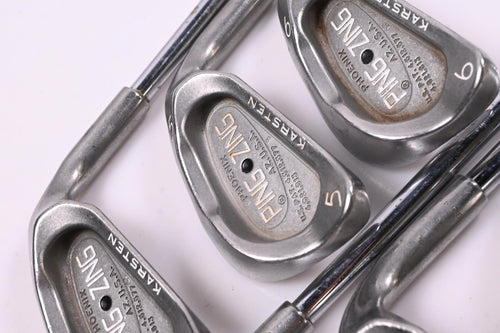 Ping Zing Irons / 4-9i / Black Dot / Stiff Flex Ping Karsten JZ Red Shafts