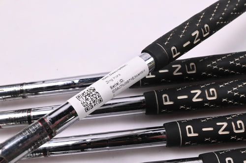 Ping Zing Irons / 4-9i / Black Dot / Stiff Flex Ping Karsten JZ Red Shafts