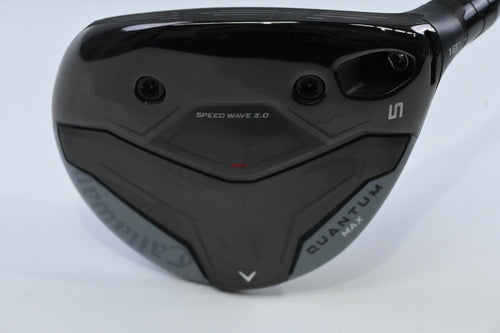 Callaway Quantum Max #5 Wood / 18 Degree / Regular Flex Denali Frost Silver 60