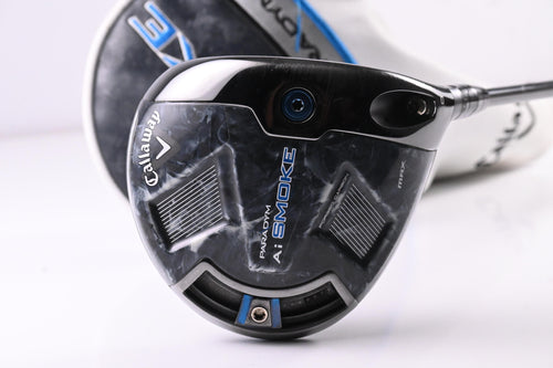 Callaway Paradym Ai Smoke Max Driver / 9 Degree / Stiff Flex HZRDUS GEN4 Black