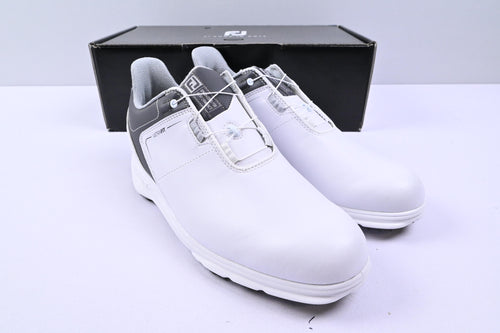 Footjoy Ultra Fit Golf Shoes / UK Size 7 / White & Grey