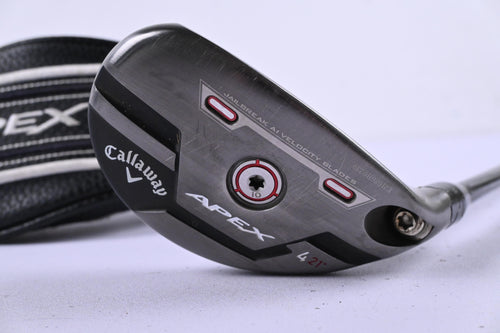 Callaway Apex 21 #4 Hybrid / 21 Degree / Regular Flex Recoil Dart 75 Shaft