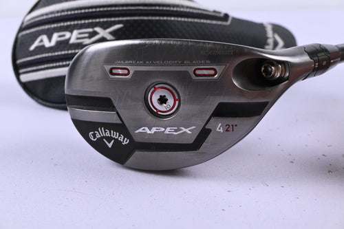 Callaway Apex 21 #4 Hybrid / 21 Degree / Regular Flex Recoil Dart 75 Shaft