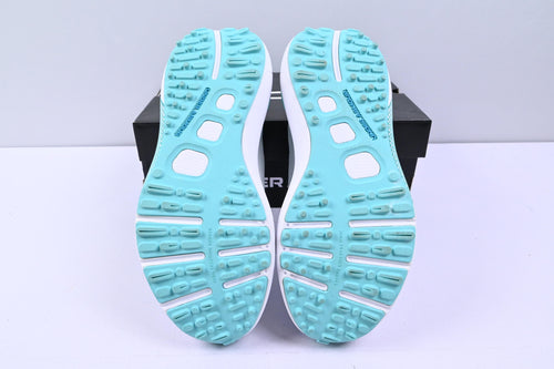Ladies Under Armour Phantom Golf Shoes / UK Size 5.5 / Grey & Teal