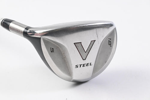 Left Hand Taylormade V-Steel #5 Wood / 18 Degree / Ladies Flex M.A.S.2 Shaft
