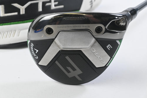 Callaway Elyte #3 Wood / 15 Degree / Stiff Flex Denali Charcoal 60 Shaft