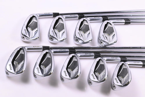Ping G430 Irons / 5-PW+45°+50°+54° / Silver Dot / Regular Flex Ping AWT 2.0