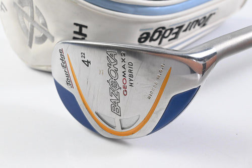 Tour Edge Bazooka Geomax 2 #4 Hybrid / 22 Degree / Regular Flex Geomax 70 Shaft