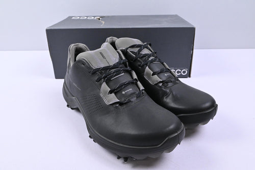 Ecco Biom G5 Golf Shoes / UK Size 7.5 / Black & Grey