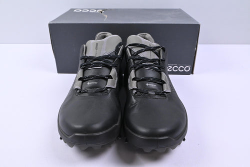 Ecco Biom G5 Golf Shoes / UK Size 7.5 / Black & Grey