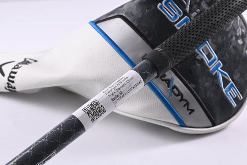 Callaway Paradym Ai Smoke Triple Diamond Driver / 9 Degree / X-Flex Tensei AV