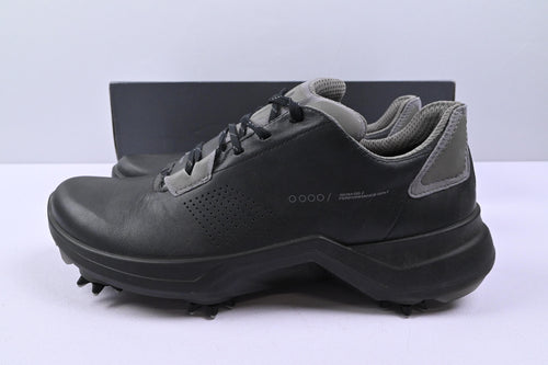 Ecco Biom G5 Golf Shoes / UK Size 7.5 / Black & Grey