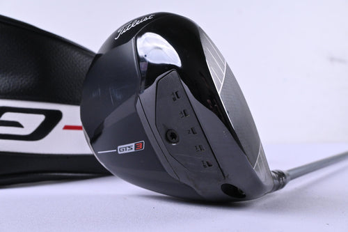 Titleist GTS3 Driver / 10 Degree / Stiff Flex Denali Frost Silver 60 Shaft