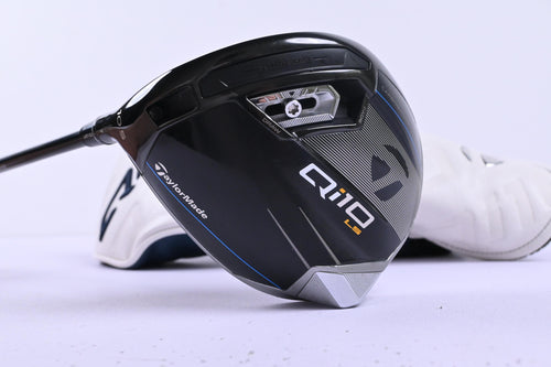 Left Hand Taylormade Qi10 LS Driver / 10.5 Degree / Stiff Flex Kai'li Blue 60