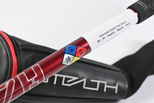 Taylormade Stealth Plus #3 Hybrid / 19.5 Degree / Regular Flex HZRDUS Smoke RDX