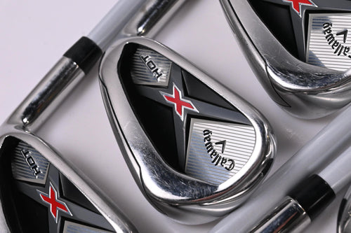 Callaway X Hot 2019 Irons / 5-PW+SW / Regular Flex Project X PXv Shafts