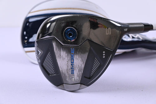 Callaway Paradym Ai Smoke TD #5 Wood / 18 Degree / Stiff Flex Denali Black 70