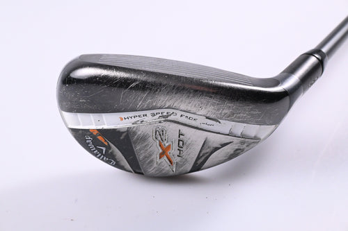 Callaway X2 Hot Pro #3 Hybrid / 18 Degree / Stiff Flex Aldila Tour ATX 75 Shaft