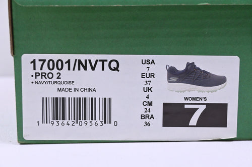 Ladies Skechers Go Golf Performance Golf Shoes / UK size 4 / Navy & White
