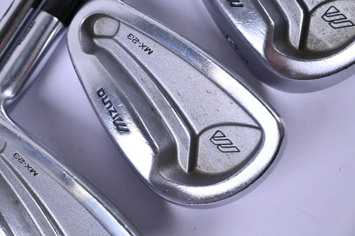 Mizuno MX-23 Irons / 3-PW / Regular Flex Dynamic Gold Lite R300 Shafts
