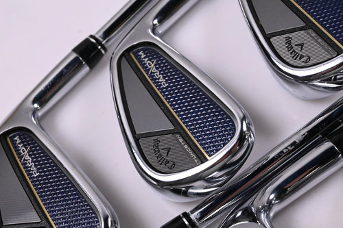 Callaway Paradym Irons / 5-PW+AW+52° / Regular Flex Elevate MPH 85 Shafts